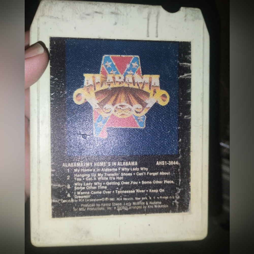 Bundle of working  8 track tapes